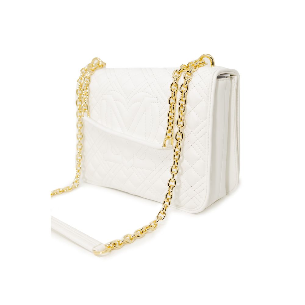 White Quilted Shoulder Bag