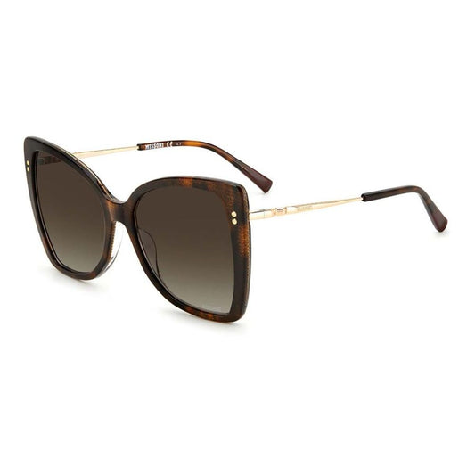 Lunettes de soleil en plastique marron/plastique