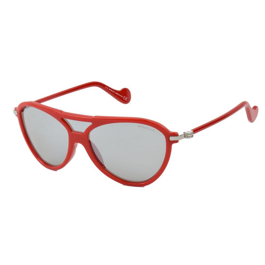 Gafas de sol rojas inyectadas