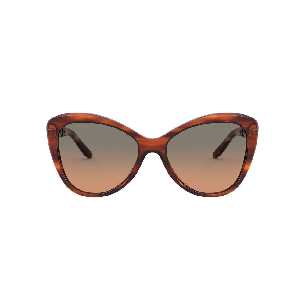Lunettes de soleil en métal marron