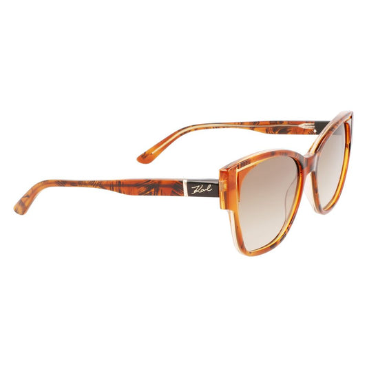 Gafas de sol de acetato naranja
