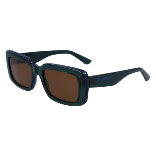 Gafas de sol inyectadas en verde