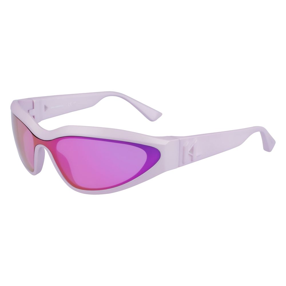 Lunettes de soleil injectées violettes