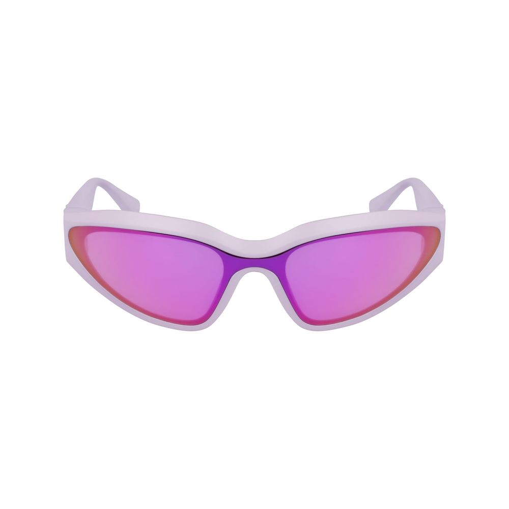Lunettes de soleil injectées violettes