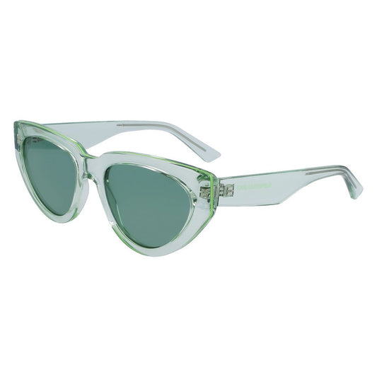 Gafas de sol inyectadas en verde
