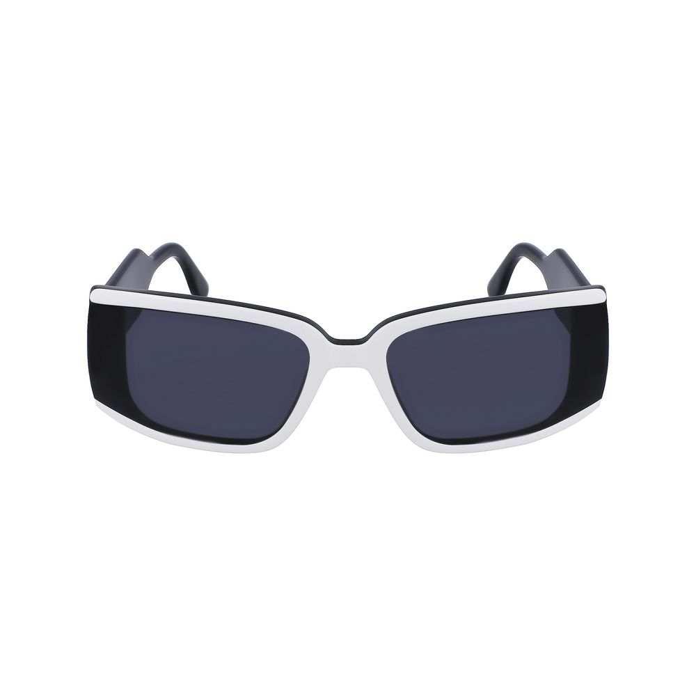 Lunettes de soleil en acétate noir