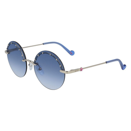 Lunettes de soleil en métal doré