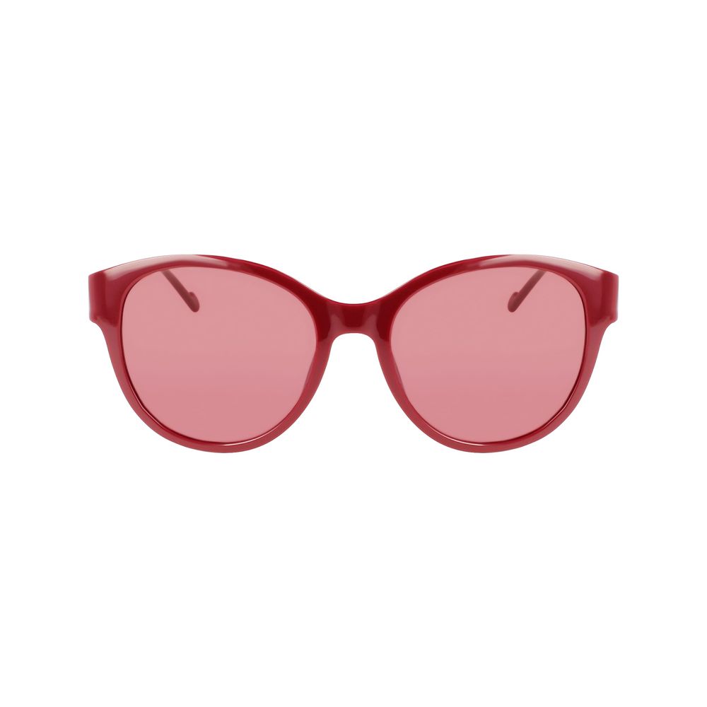 Gafas de sol rojas inyectadas