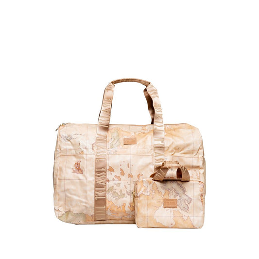 Geo Soft Folding Travel Bag with Mini Pouch