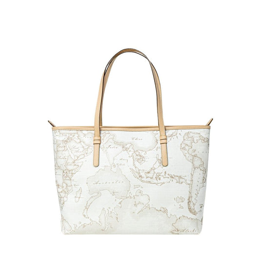 Sac à main en cuir blanc