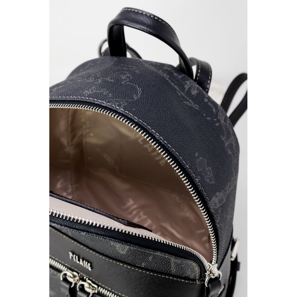 Sac à dos en cuir noir