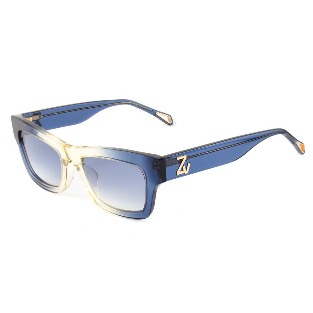 Gafas de sol de acetato azul