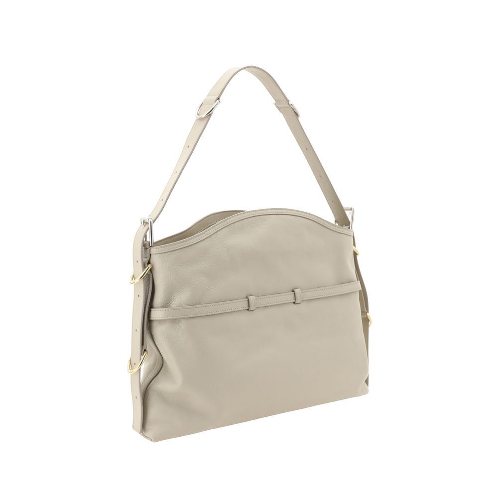 Medium Voyou Bag in Leather