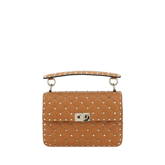 Bolso de hombro de cuero Rockstud Spike
