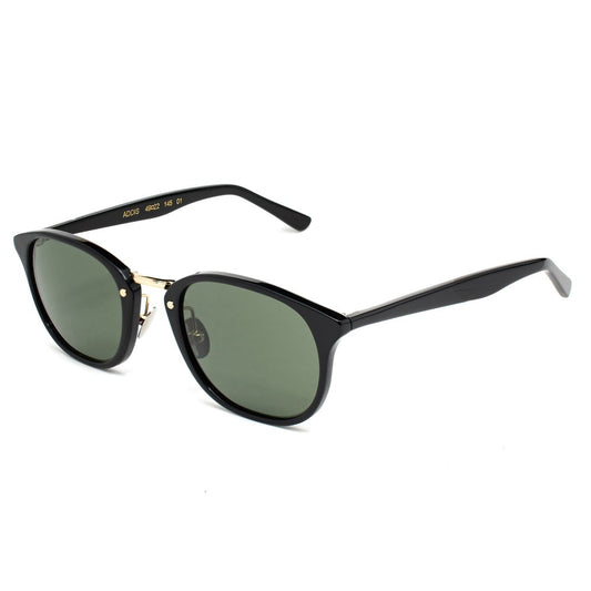 Lunettes de soleil en acétate noir