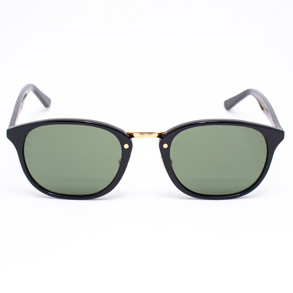 Lunettes de soleil en acétate noir