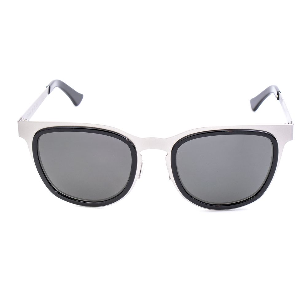 Gafas de sol de acero inoxidable gris