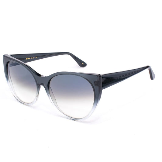 Lunettes de soleil en acétate noir