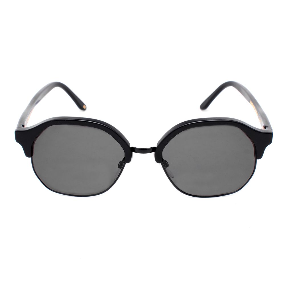 Lunettes de soleil en acétate noir