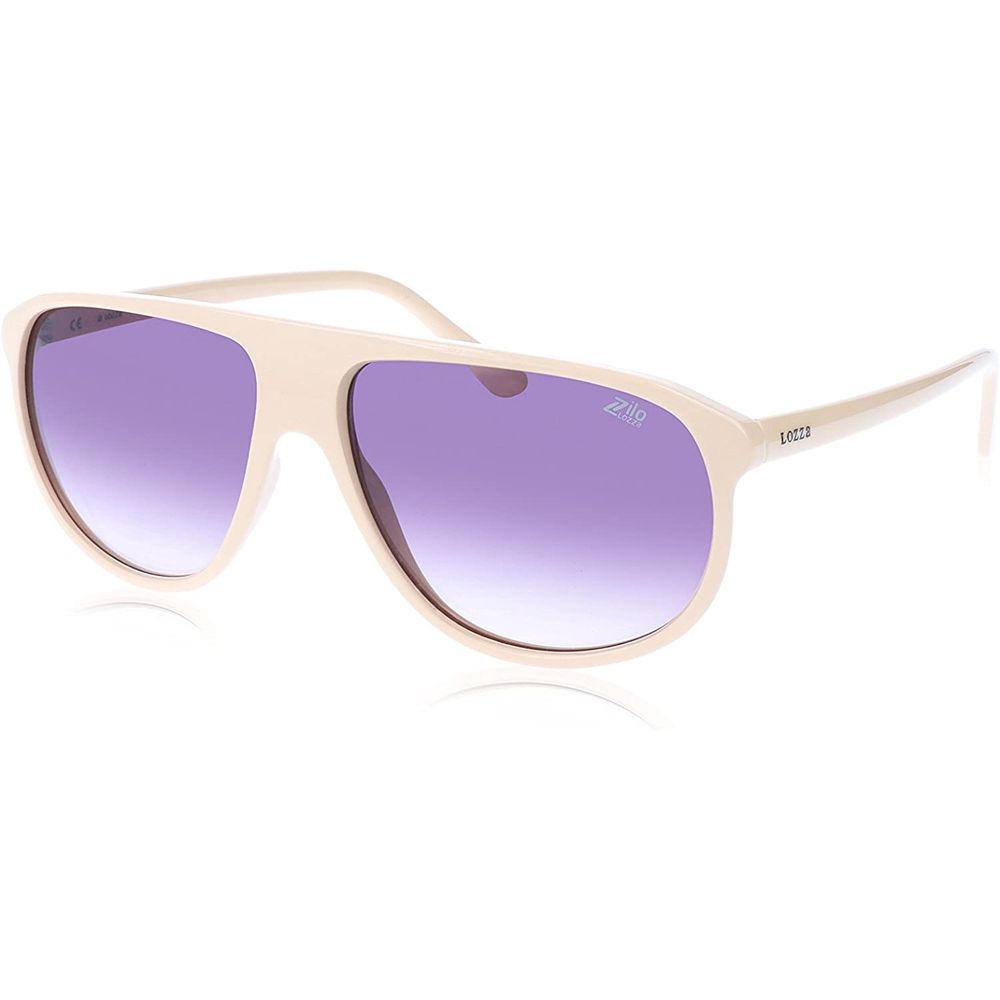 Lunettes de soleil injectées beiges