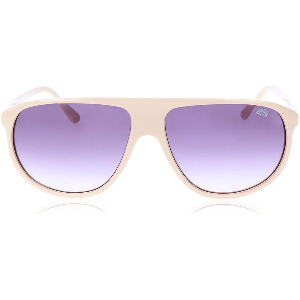 Lunettes de soleil injectées beiges