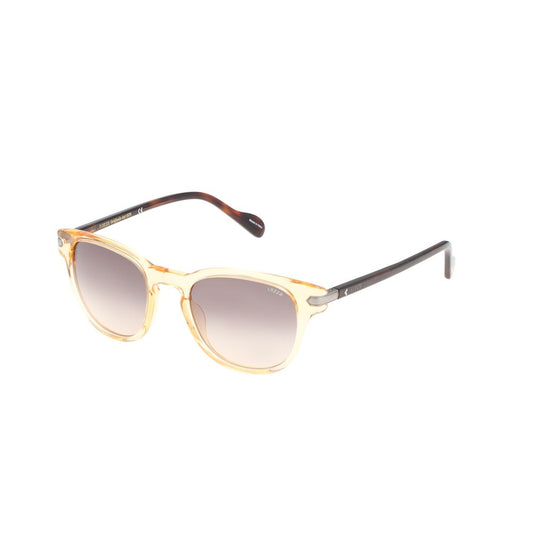 Lunettes de soleil en acétate jaune