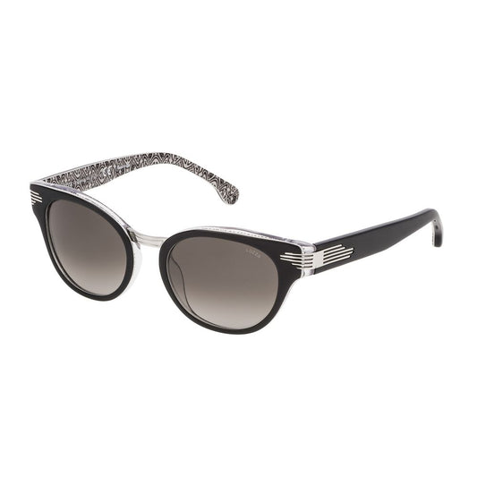 Lunettes de soleil en acétate noir