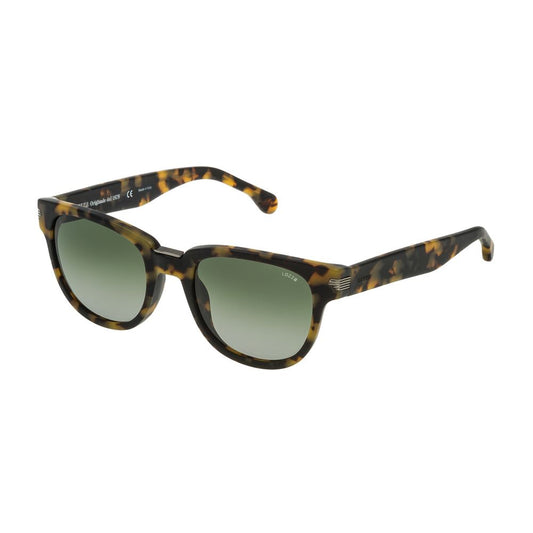 Lunettes de soleil en acétate jaune