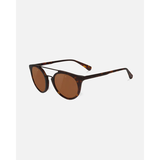 Lunettes de soleil en acétate marron