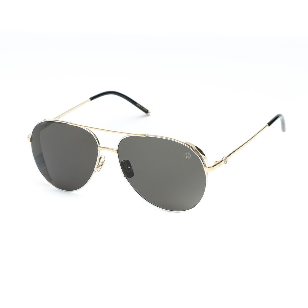 Lunettes de soleil en titane doré