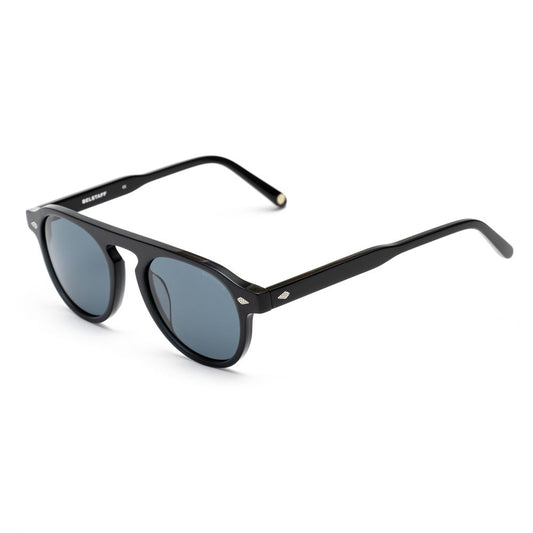 Lunettes de soleil en acétate noir