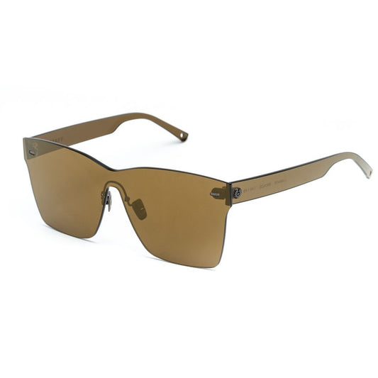 Lunettes de soleil en acétate marron