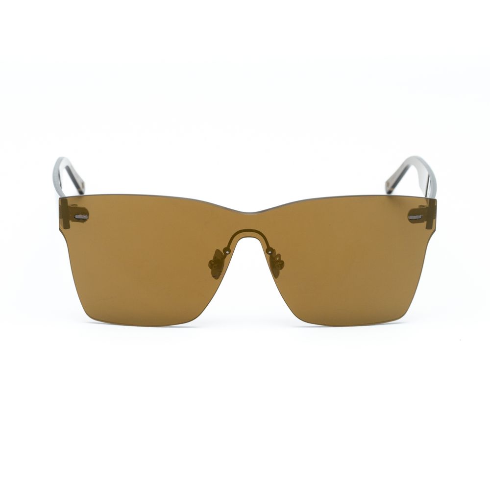 Lunettes de soleil en acétate marron