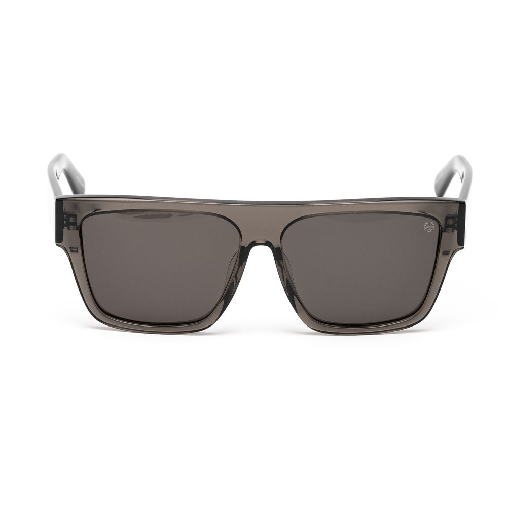 Lunettes de soleil en acétate marron
