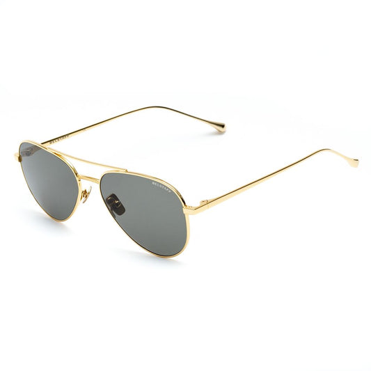 Lunettes de soleil marron en acier inoxydable