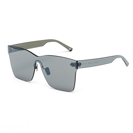 Lunettes de soleil en acétate bleu