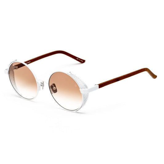 Lunettes de soleil en titane blanc