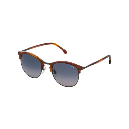 Lunettes de soleil en acétate marron