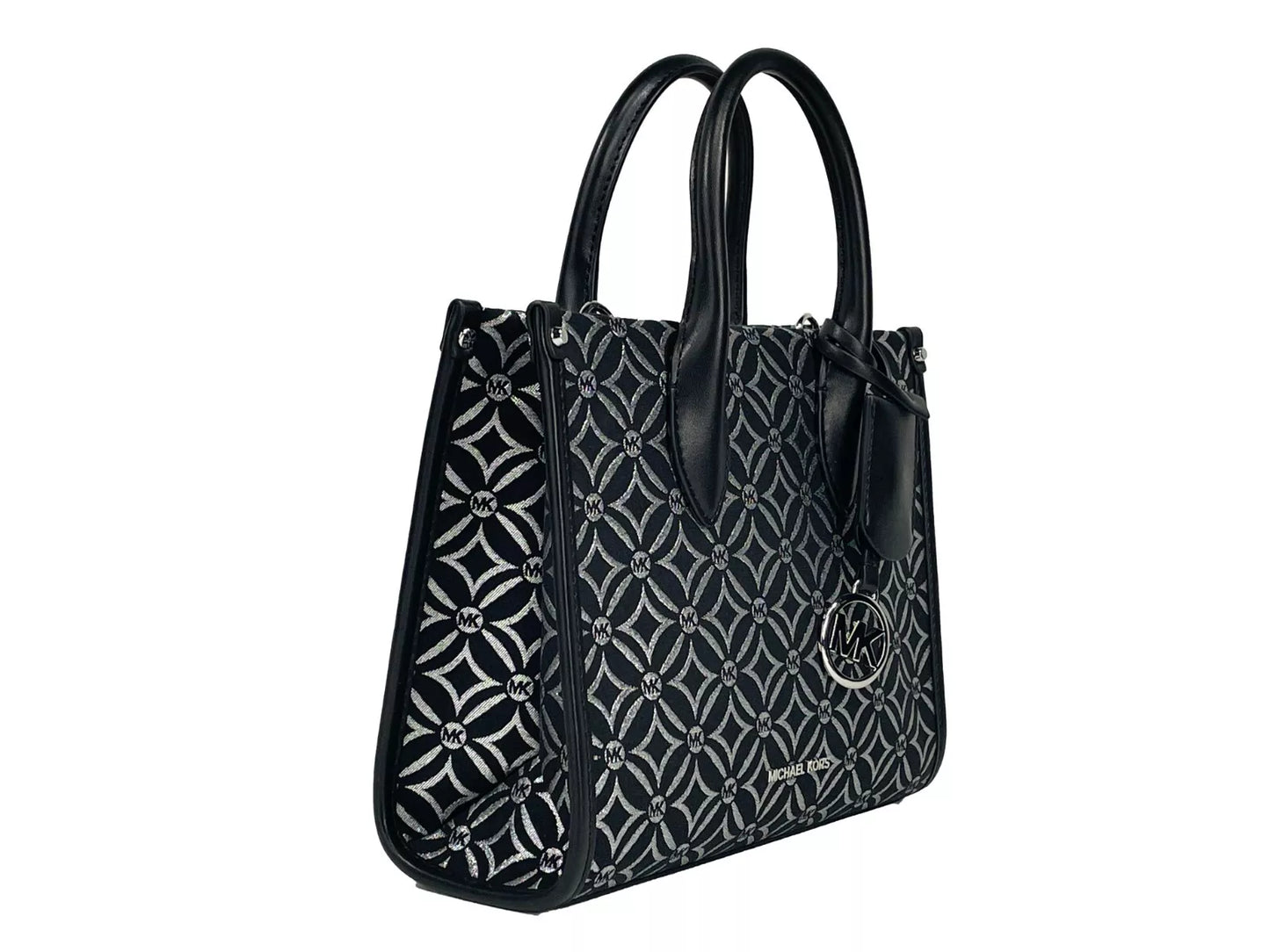 Petit sac fourre-tout à bandoulière zippé Mirella noir