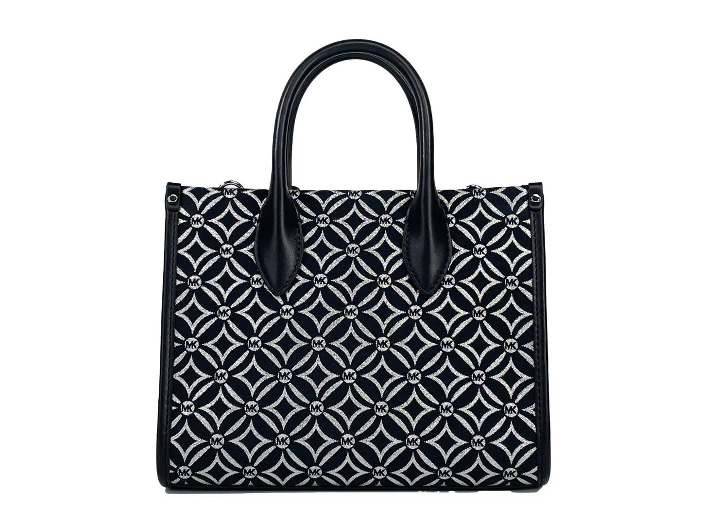 Petit sac fourre-tout à bandoulière zippé Mirella noir