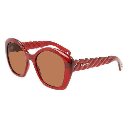 Gafas de sol rojas bioinyectadas