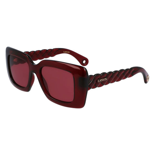 Gafas de sol rojas bioinyectadas