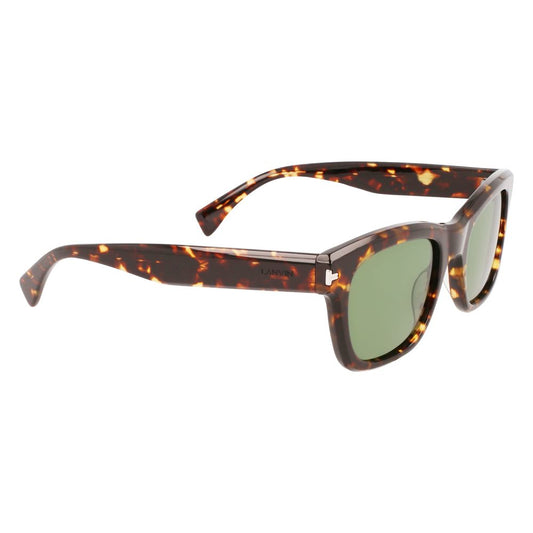 Lunettes de soleil en acétate marron