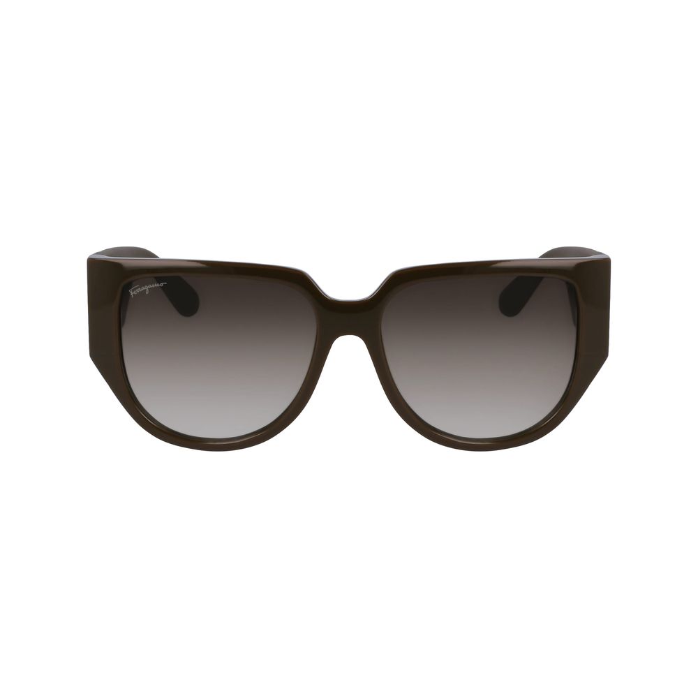 Lunettes de soleil vertes bio-injectées