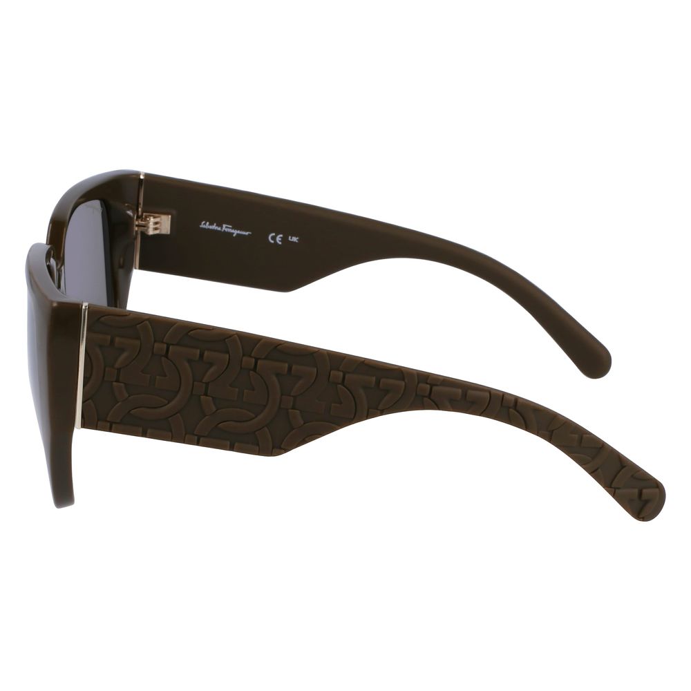 Lunettes de soleil vertes bio-injectées