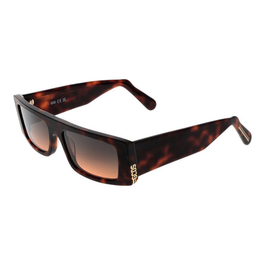 Lunettes de soleil unisexes marron