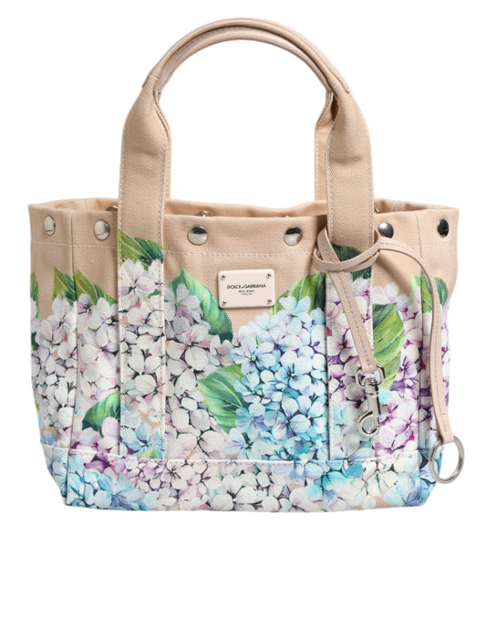 Sac fourre-tout à poignée supérieure TANIA en toile florale multicolore