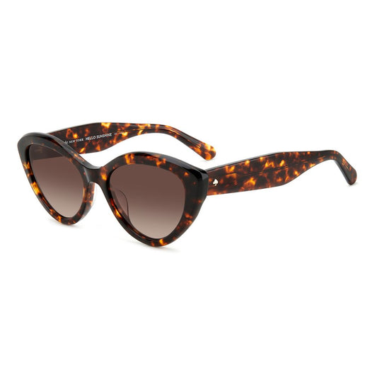 Lunettes de soleil en acétate marron