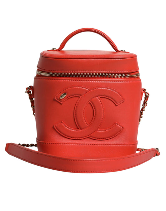 Sac à main à bandoulière avec chaîne Vanity Orange Coco Mark