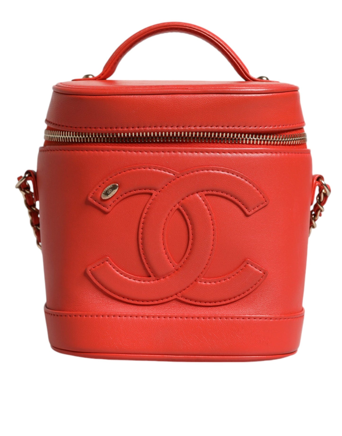Sac à main à bandoulière avec chaîne Vanity Orange Coco Mark